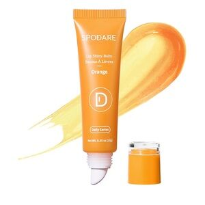 Orange Lip Shiny Balm